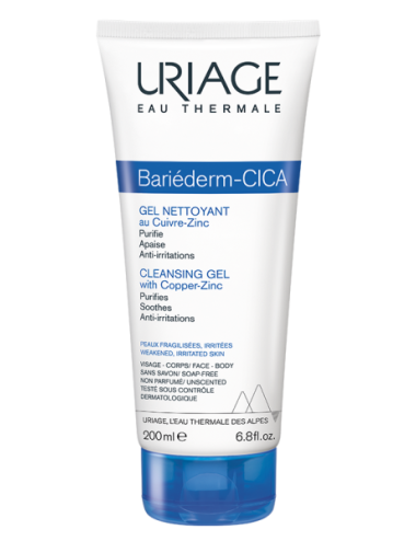 Uriage Bariéderm Cica-Gel Nettoyant 200 ml