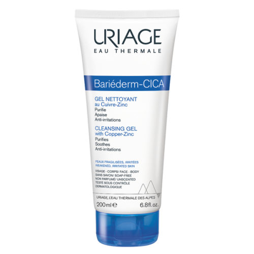 Uriage Bariéderm Cica-Gel Nettoyant 200 ml