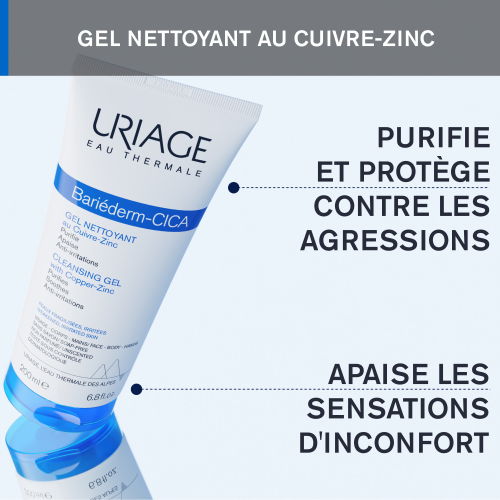 Uriage Bariéderm Cica-Gel Nettoyant 200 ml