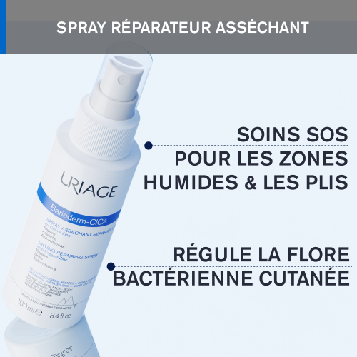 Uriage Bariéderm Cica-Spray Asséchant Réparateur 100 ml