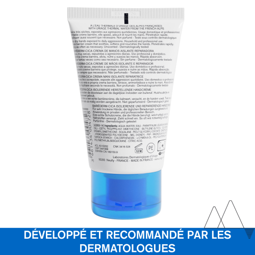 Uriage Bariéderm Crème Mains Isolante Réparatrice 50 ml