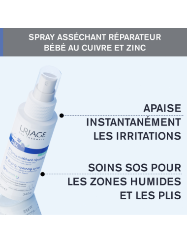 Uriage Bébé 1er Spray CU-ZN Anti-Irritations 100 ml