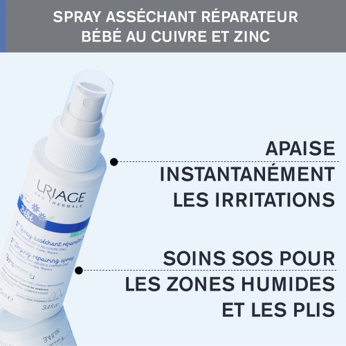 Uriage Bébé 1er Spray CU-ZN Anti-Irritations 100 ml