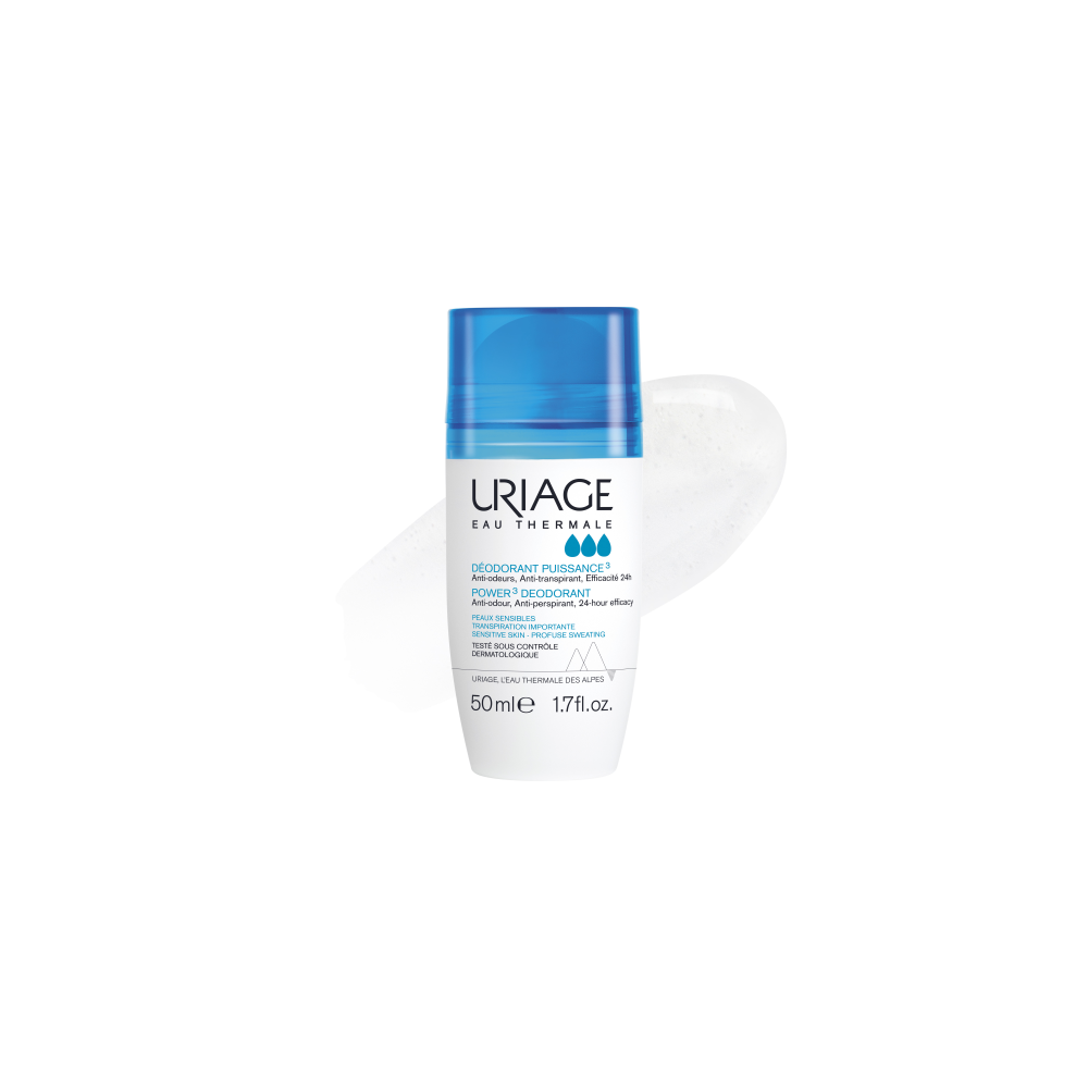 Uriage Déodorant Puissance 3 Roll-On 50 ml