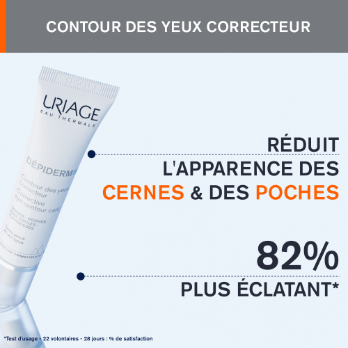 Uriage Dépiderm Contour Yeux Anti-Taches et Éclat 15 ml
