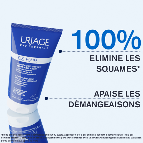 Uriage D.S. Hair Shampooing Kératorégulateur 150 ml