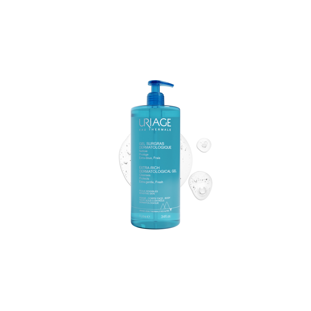 Uriage Gel Surgras Dermatologique Flacon Pompe 1 Litre