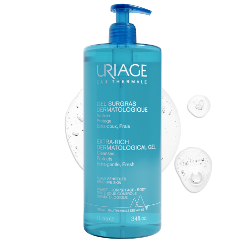 Uriage Gel Surgras Dermatologique Flacon Pompe 1 Litre