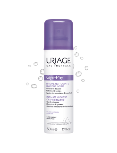 Uriage GYN-PHY Brume Nettoyante Intime Spray 50 ml