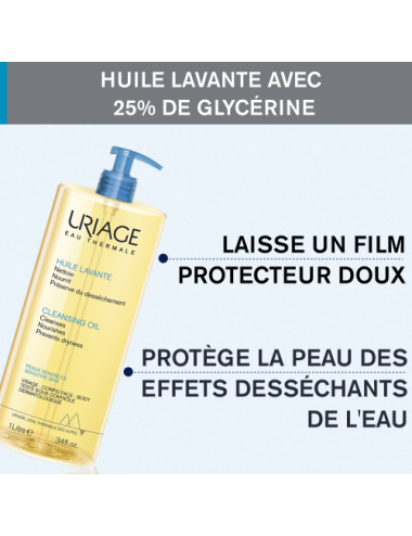 Uriage Huile Lavante Flacon Pompe 1 Litre