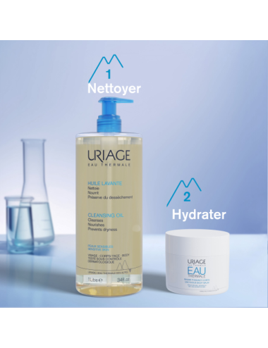 Uriage Huile Lavante Flacon Pompe 1 Litre