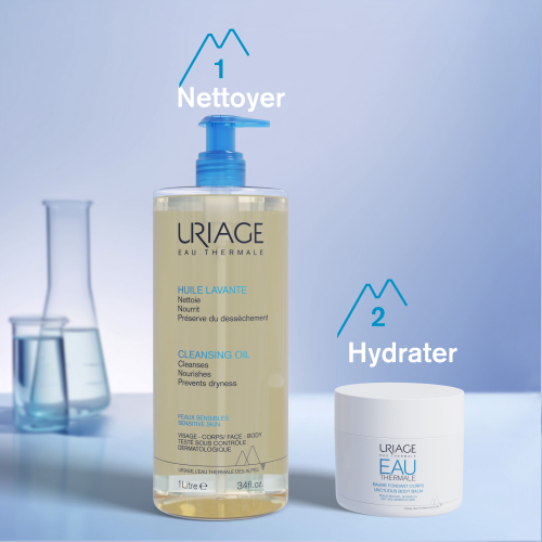 Uriage Huile Lavante Flacon Pompe 1 Litre