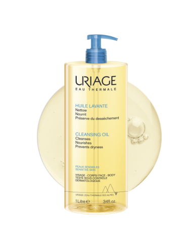 Uriage Huile Lavante Flacon Pompe 1 Litre