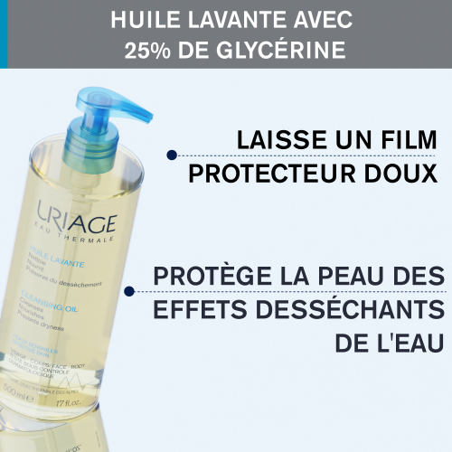 Uriage Huile Lavante Flacon Pompe 500 ml