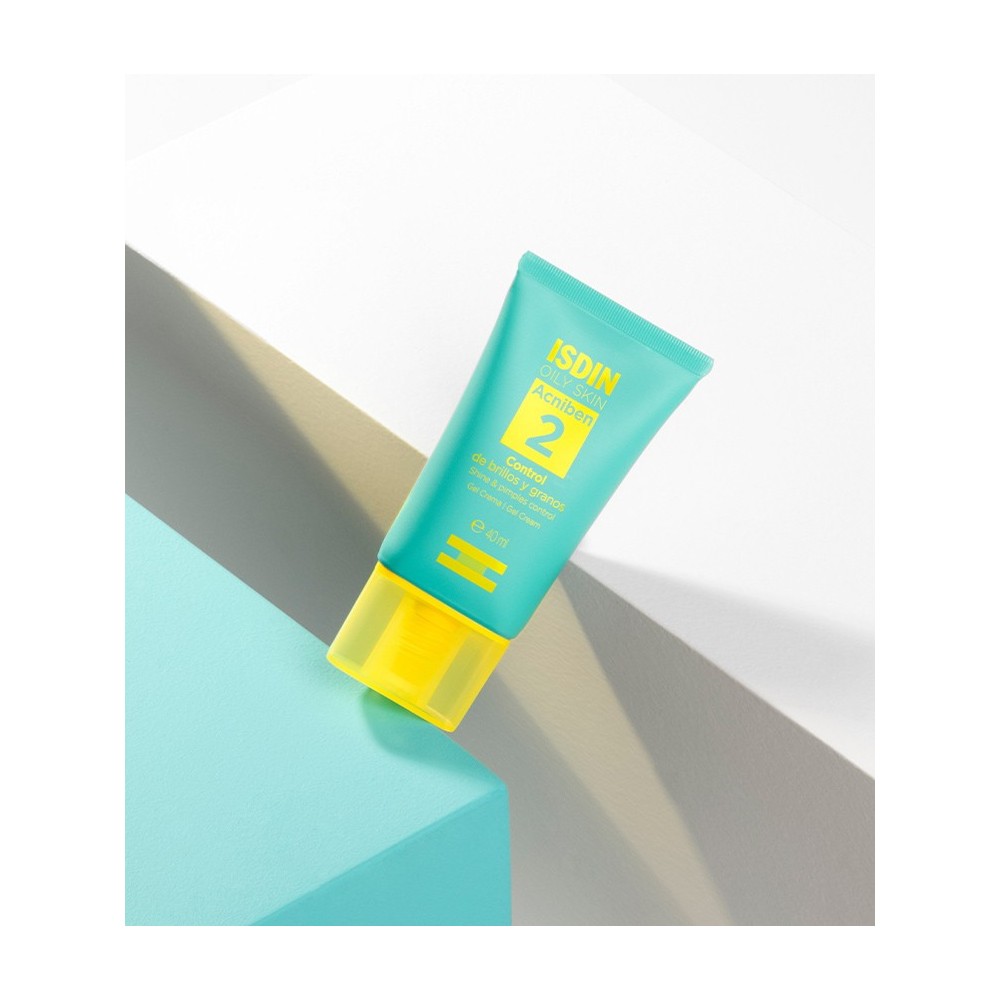 ISDIN Acniben 2 Gel Crème Contrôle Brillance et Boutons – 40 ml