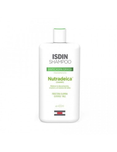 ISDIN Nutradeica Vert Shampooing Anti-Pellicules Grasses – 200 ml