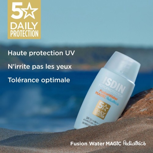ISDIN Fotoprotecteur Water Pédiatrique – 50 ml