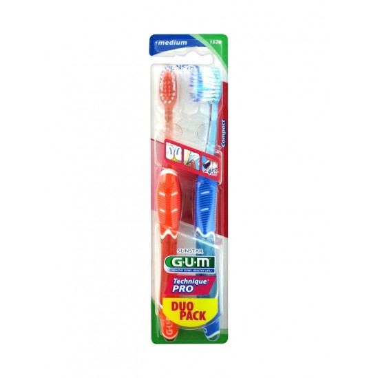 Gum brosse 1525 techn pro souple duo Gum brosse 1525 techn pro souple duo