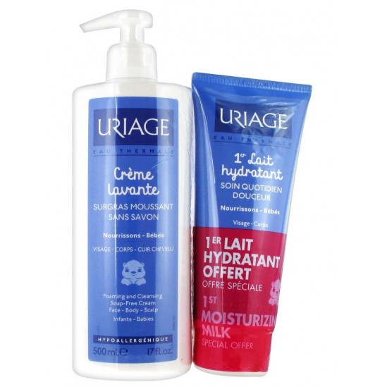 URIAGE BB CR LAV 500ML+1ER LAIT OFFERT URIAGE BB CR LAV 500ML+1ER LAIT OFFERT