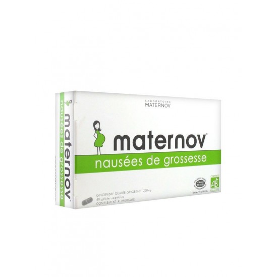 Maternov Nausée de Grossesse 40 Gélules Maternov Nausée de Grossesse 40 Gélules