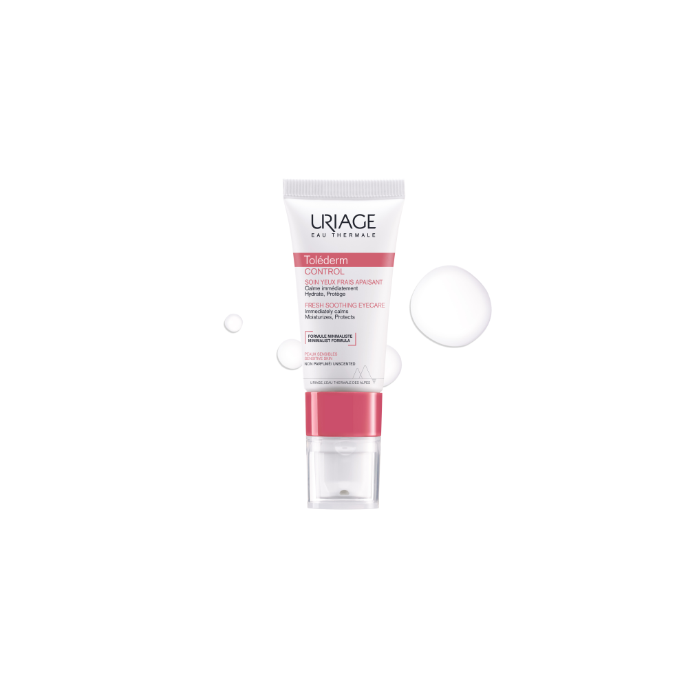 Uriage Toléderm Control Soin Yeux Apaisant Frais 15 ml