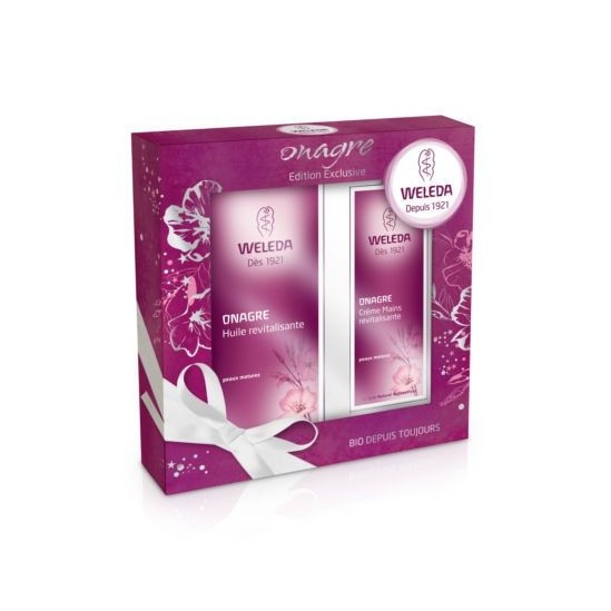 Weleda Huile Onagre Coffret + Crème Mains 50 ml Offerte Weleda Huile Onagre Coffret + Crème Mains 50 ml Offerte