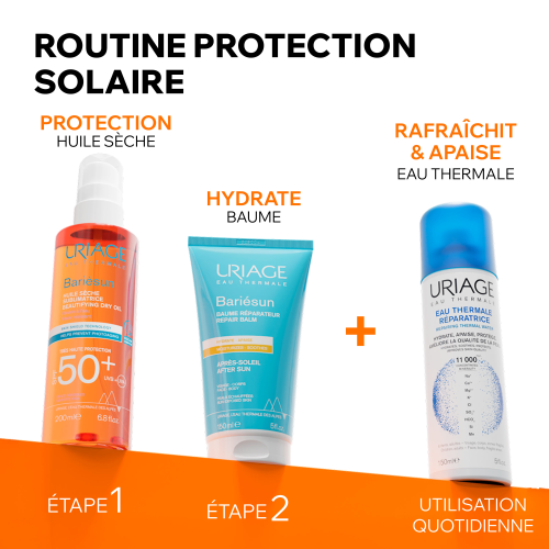 Uriage Bariésun huile sèche SPF50+ très haute protection corps 200 ml