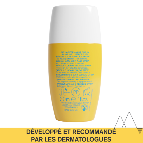 Uriage Bariésun fluide ultra-léger SPF50+ format poche 30 ml