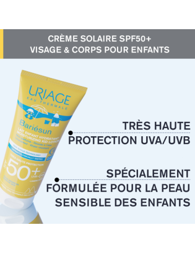 Uriage Bariésun lait enfant SPF50+ hydratant 100 ml