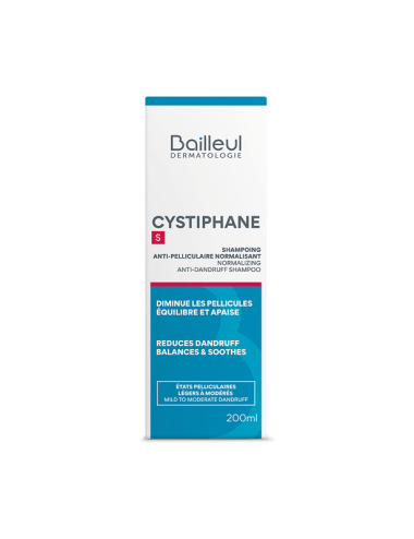 Cystiphane Shampooing Anti-Pelliculaire Normalisant S 200 ml