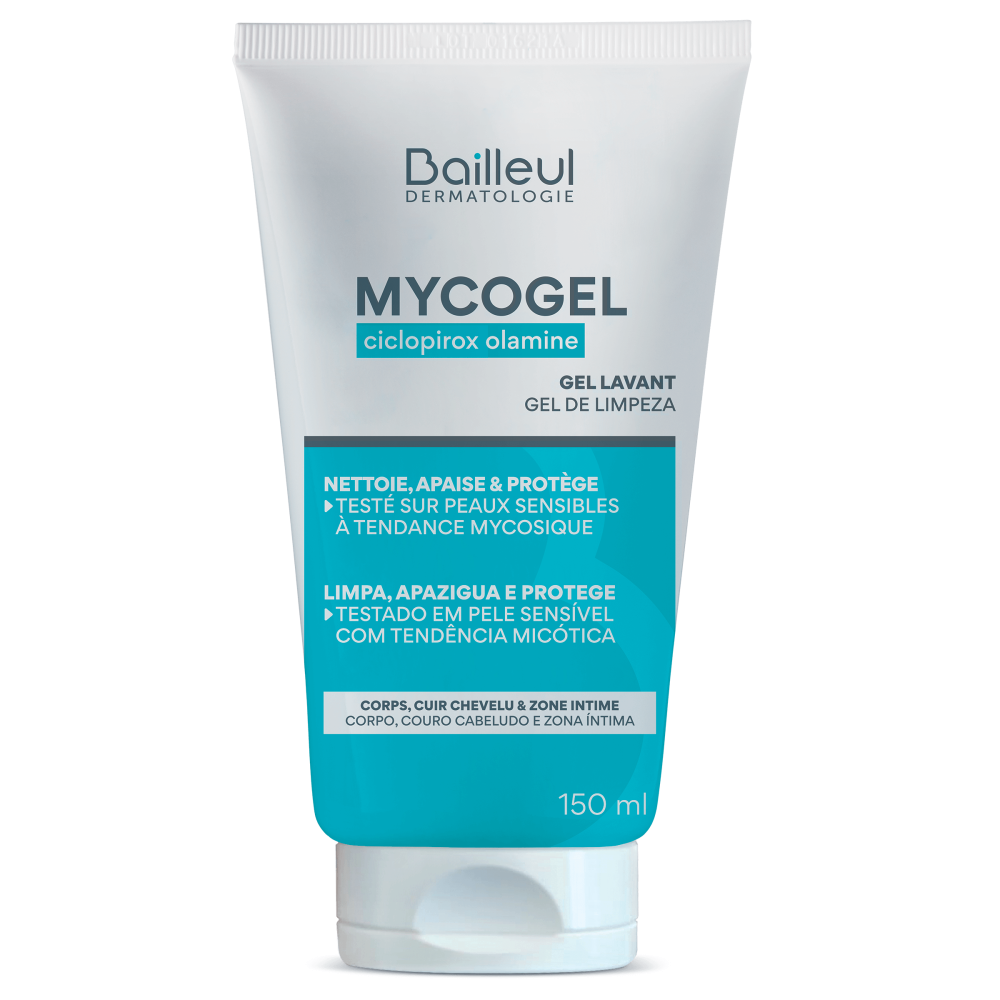 Mycogel Gel Nettoyant Moussant Peaux Sensibles 150 ml
