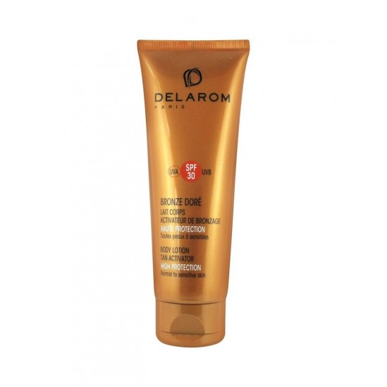 Delarom Lait Bronze Dorée SPF30 125ml Delarom Lait Bronze Dorée SPF30 125ml