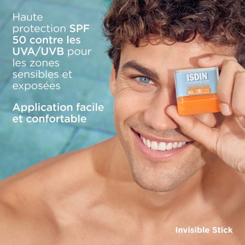 ISDIN Fotoprotecteur Stick Invisible – 10 g
