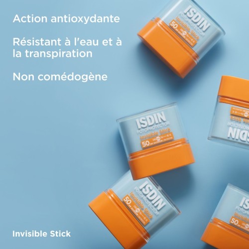 ISDIN Fotoprotecteur Stick Invisible – 10 g