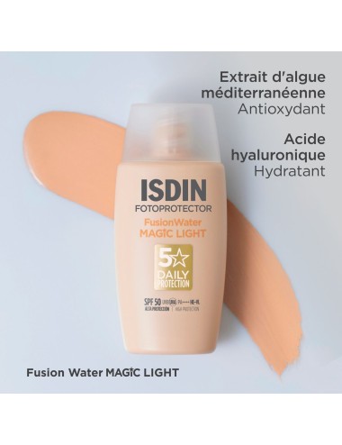 ISDIN Fotoprotecteur Water Color Magic Light – 50 ml