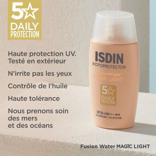 ISDIN Fotoprotecteur Water Color Magic Light – 50 ml
