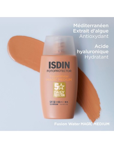 ISDIN Fotoprotecteur Water Color Medium – 50 ml