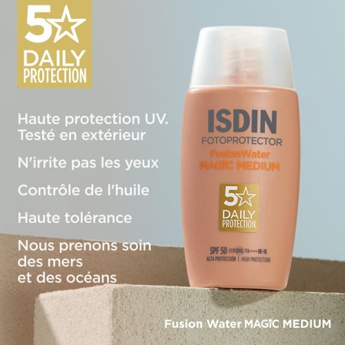 ISDIN Fotoprotecteur Water Color Medium – 50 ml