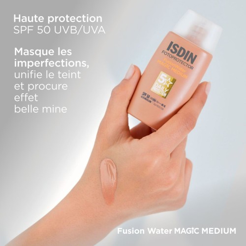 ISDIN Fotoprotecteur Water Color Medium – 50 ml