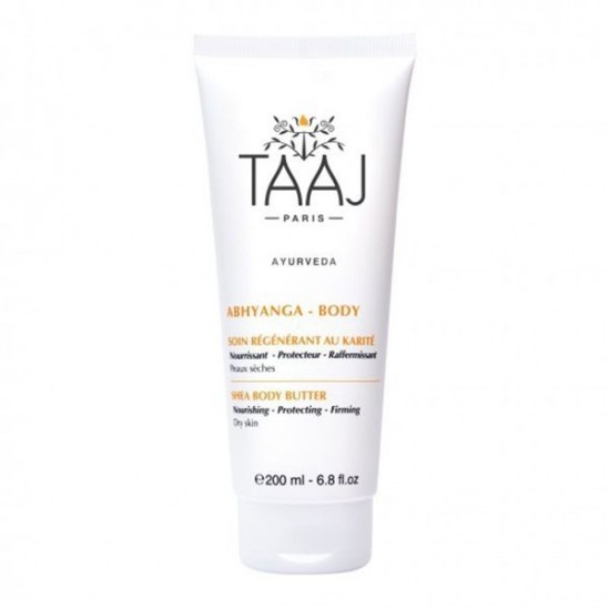 Taaj Abhyanga Soin Régénérant au Karité 200 ml Taaj Abhyanga Soin Régénérant au Karité 200 ml