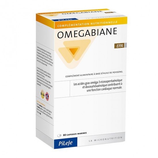 Pilèje Omegabiane EPA 80 capsules Pilèje Omegabiane EPA 80 capsules