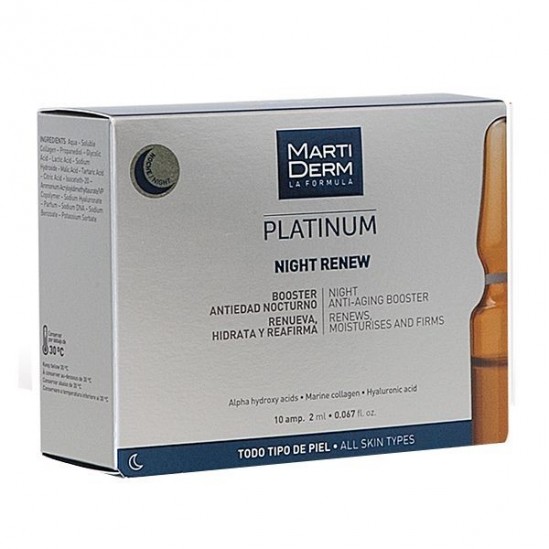 Martiderm Night Renew 10 Ampoules Martiderm Night Renew 10 Ampoules
