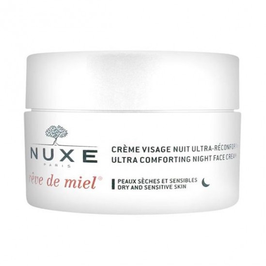 Nuxe rêve de miel crème visage ultra réconfortante 50ml Nuxe rêve de miel crème visage ultra réconfortante 50ml