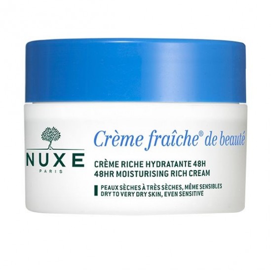 Nuxe crème fraiche peaux sensible et peaux sèches 50 ml Nuxe crème fraiche peaux sensible et peaux sèches 50 ml