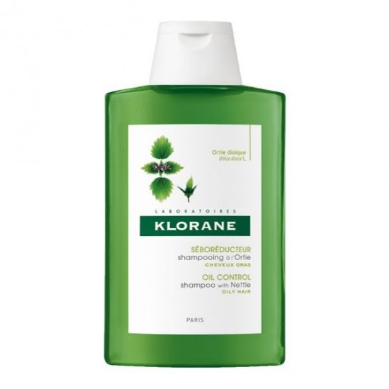 Klorane shampooing traitant séborégulateur à l'extrait d'ortie 200ml Klorane shampooing traitant séborégulateur à l'extrait d'ortie 200ml