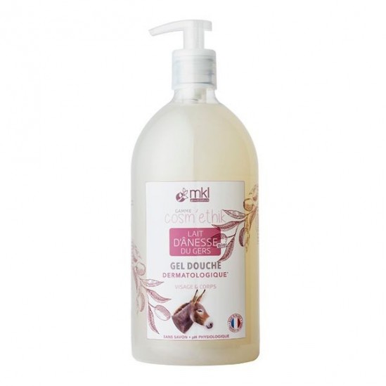 Mkl Gel Douche Lait d'Anesse du Gers 1l Sans Savon Mkl Gel Douche Lait d'Anesse du Gers 1l Sans Savon