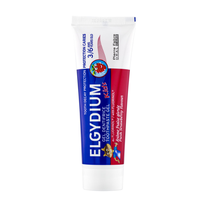 ELGYDIUM Kids Fraise givrée 3/6 ans - dentifrice enfant 50 ml