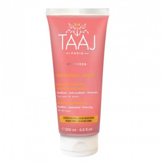 Taaj Abhyanga Gelée de Douche Gourmande Jasmin 200 ml Taaj Abhyanga Gelée de Douche Gourmande Jasmin 200 ml
