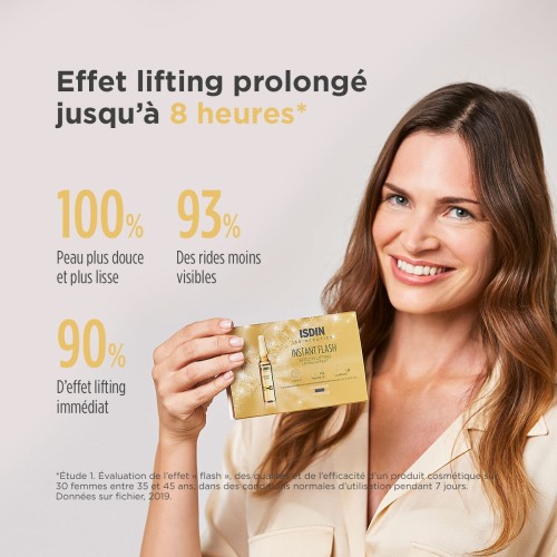ISDINCEUTICS Instant Flash – Boîte de 5 Ampoules