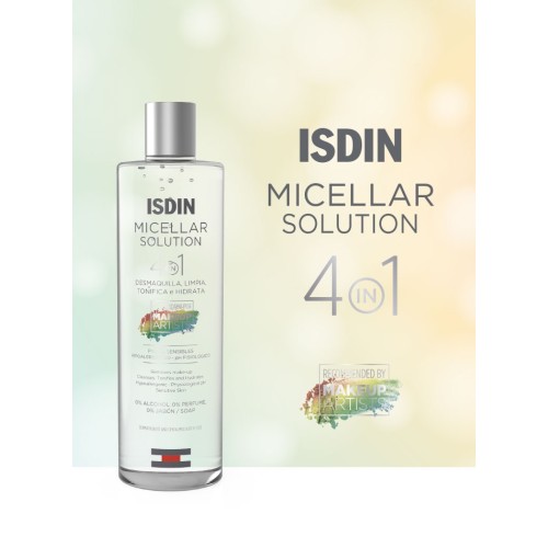 ISDIN Micellar Solution Eau Micellaire 4 en 1 – 400 ml